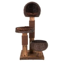 Scorched Wood Cat Tree -Savic Plan Store kratz 59370 4 9