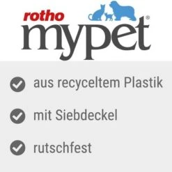 Rotho MyPet Eco BERTY Cat Litter Tray -Savic Plan Store mypet katzentoilette eco berty usps 5