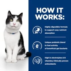 Hill's Prescription Diet Feline I/d Digestive Care - Chicken -Savic Plan Store pd id activbiome cat bk30994m bk30913 bk31379 bk30787 bk31600m bk31599m how works uk 5